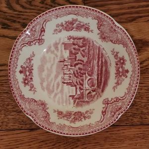 Vtg, Johnson Brothers "Old British Castles" Small Fruit / Decorative Bowl